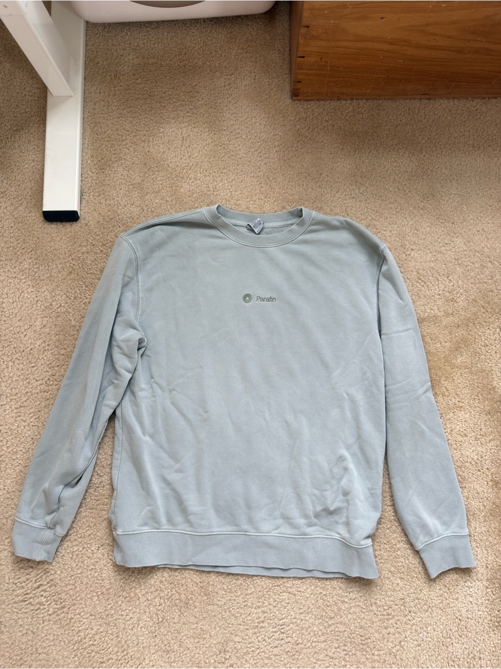 Men's Crewneck Sweater in Light Sage